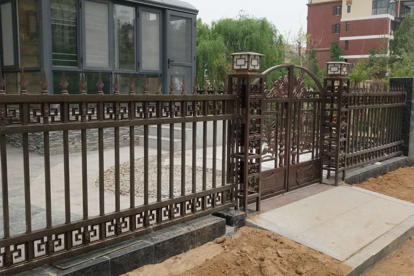 别墅铝艺护栏